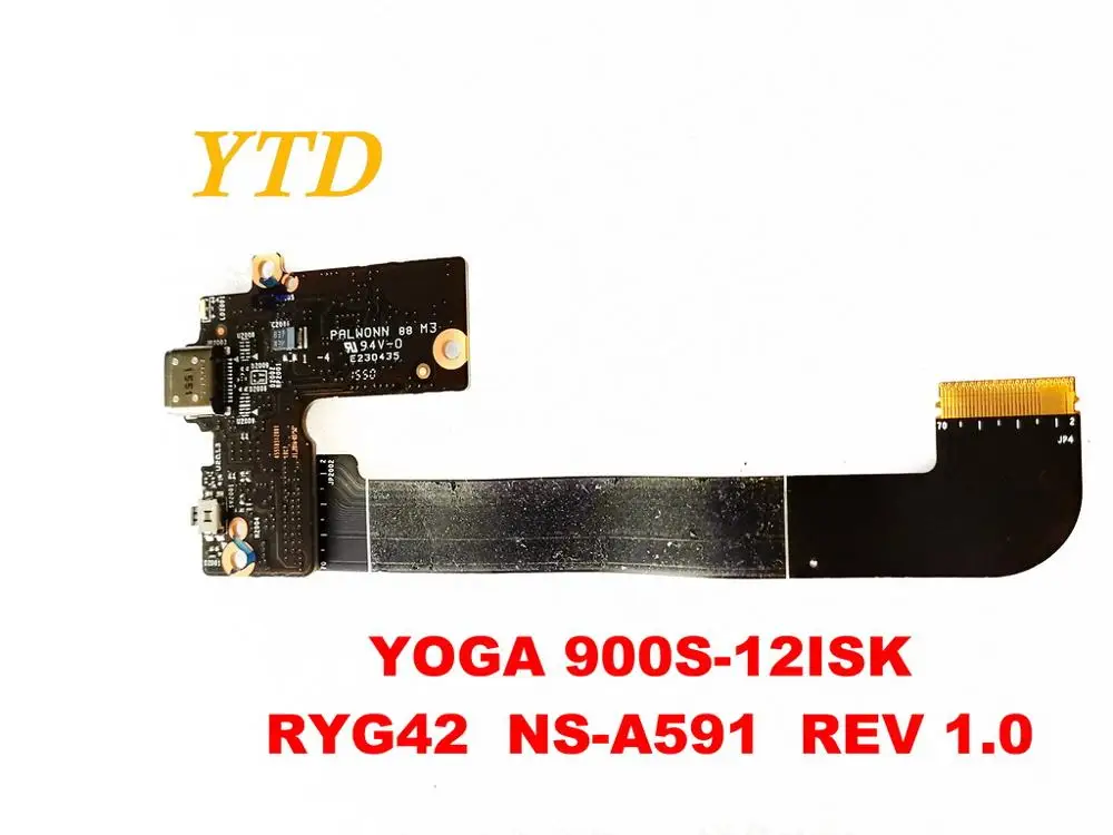 Оригинал для Lenovo YOGA 900s 12ISK USB board 900S RYG42 NS A591 REV 1 0 протестирован хорошая бесплатная