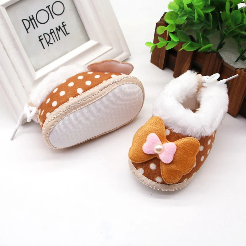Winter Newborn Baby Girl Princess Winter Dot Boots First Walkers Soft Soled Infant Toddler Kids Girl Plus Velvet Footwear Shoes
Winter Newborn Baby Girl Princess Winter Dot Boots First Walkers Soft Soled Infant Toddler Kids Girl Plus Velvet Footwear Shoes