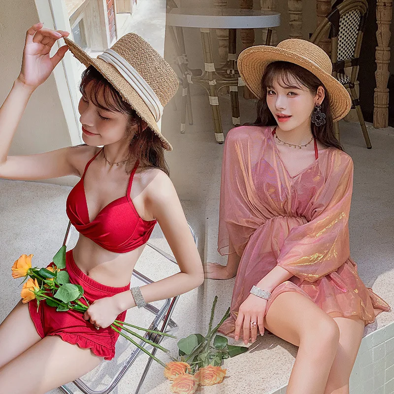 2021 New Female Three-piece Student Korean Version Hot Spring Small Fragrance Wind Conservative Cover Belly Sexy Slim Swimsuit
2021 New Female Three-piece Student Korean Version Hot Spring Small Fragrance Wind Conservative Cover Belly Sexy Slim Swimsuit