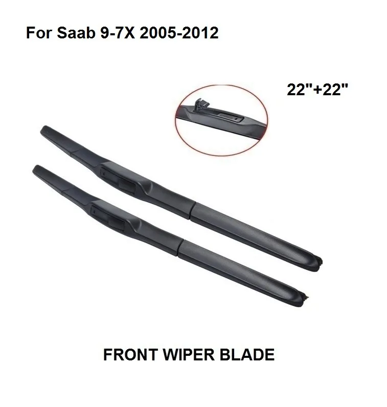 Front Window Wiper Blade For Saab 9-7X 2005-2012 22"+22" High Quality Natural Rubber Clean Front Windshie
Front Window Wiper Blade For Saab 9-7X 2005-2012 22"+22" High Quality Natural Rubber Clean Front Windshie
