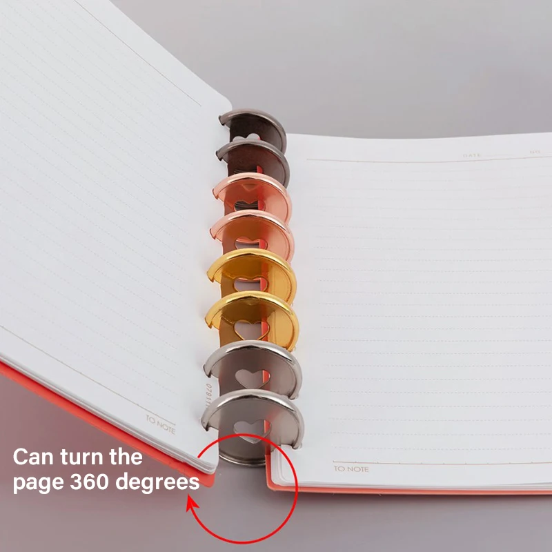 20pcs 35mm Mushroom Planner Binding Discs Notebook Binder Rings Discs Binder Mushroom Binding Ring Office and School Supplies
20pcs 35mm Mushroom Planner Binding Discs Notebook Binder Rings Discs Binder Mushroom Binding Ring Office and School Supplies