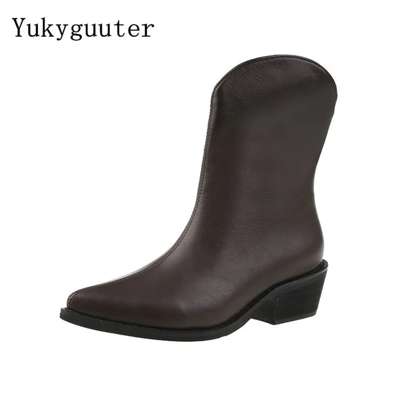 Женские ботинки до середины икры, из мягкой искусственной кожи
Женские ботинки до середины икры, из мягкой искусственной кожи