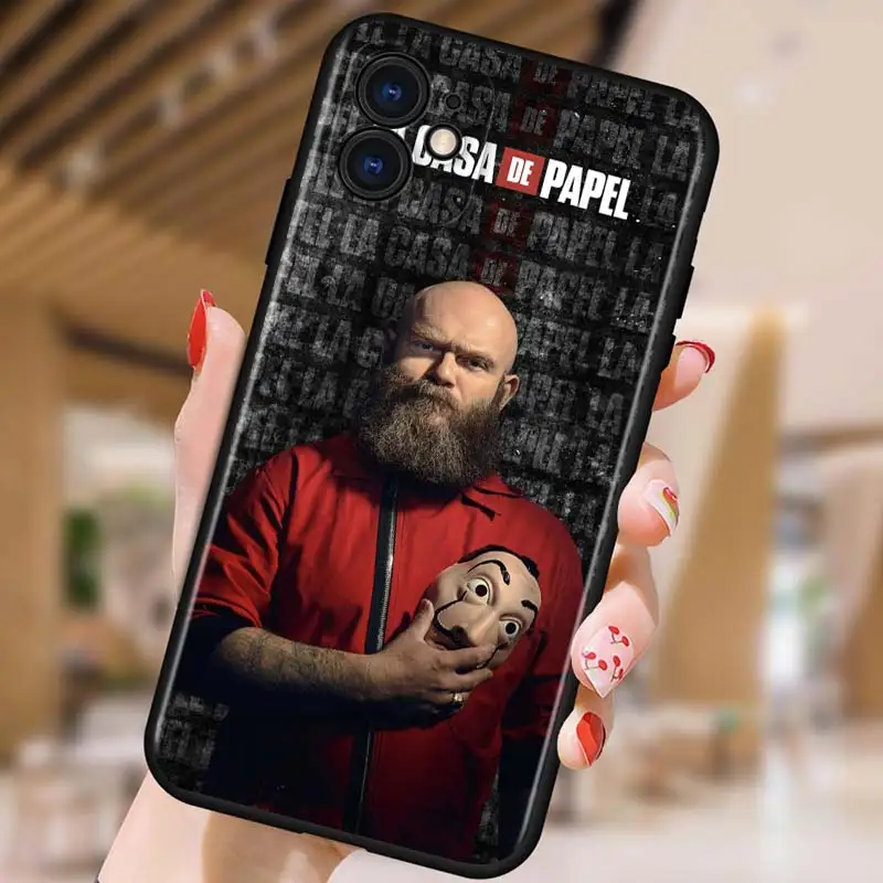 Money Heist House Paper for Apple iPhone 12 Pro Max Mini 11 Pro XS Max X XR 6S 6 7 8 Plus 5S SE2020 Black Phone Case
Money Heist House Paper for Apple iPhone 12 Pro Max Mini 11 Pro XS Max X XR 6S 6 7 8 Plus 5S SE2020 Black Phone Case