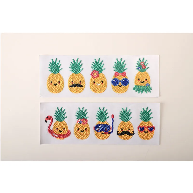10pcs Pineapple Design Diamond Painting Stikers For Adults And Kids Diamond Mosaic Emboirdery Phone Cup Book Decoration DIY Gift 
10pcs Pineapple Design Diamond Painting Stikers For Adults And Kids Diamond Mosaic Emboirdery Phone Cup Book Decoration DIY Gift