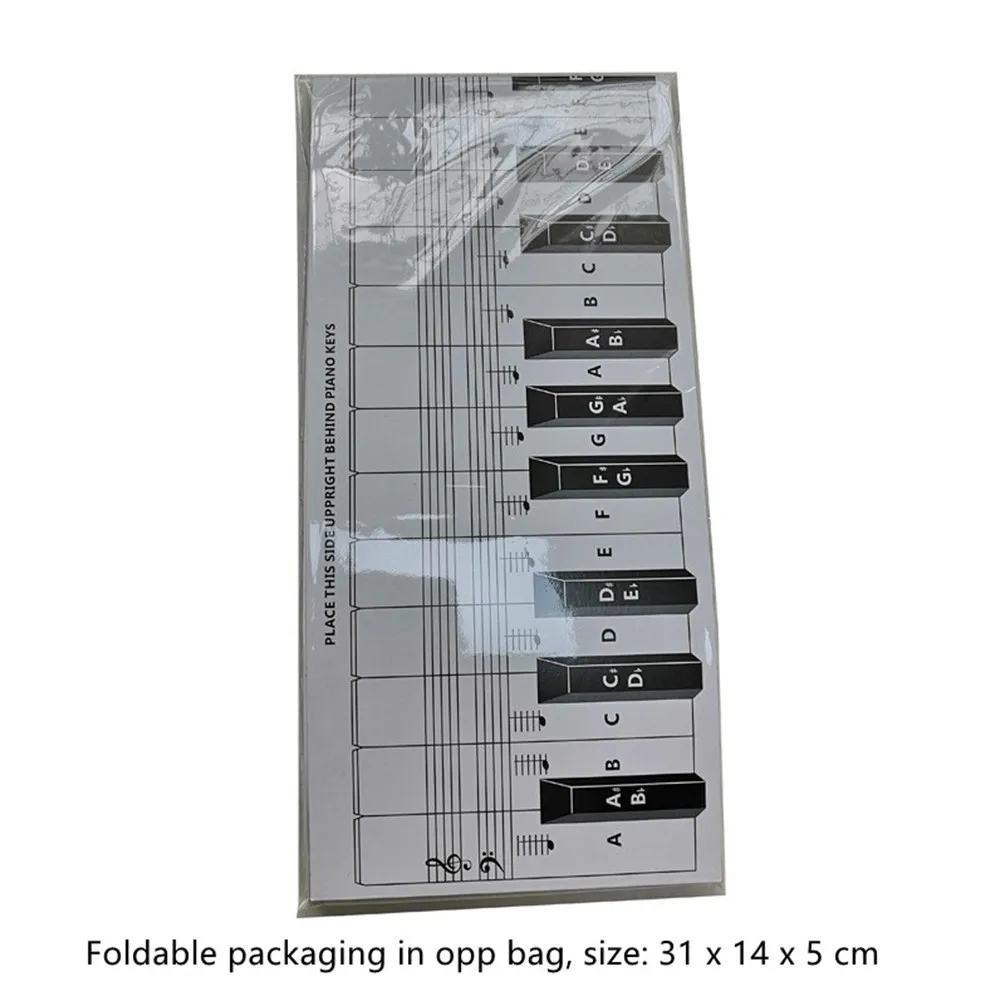 

88key фортепиано клавиатура ноты диаграмма фортепиано тренировка клавиатура ноты диаграмма обучение вспомогательное пособие клавиша фортепиано ноты стикер символ 2021 Новинка