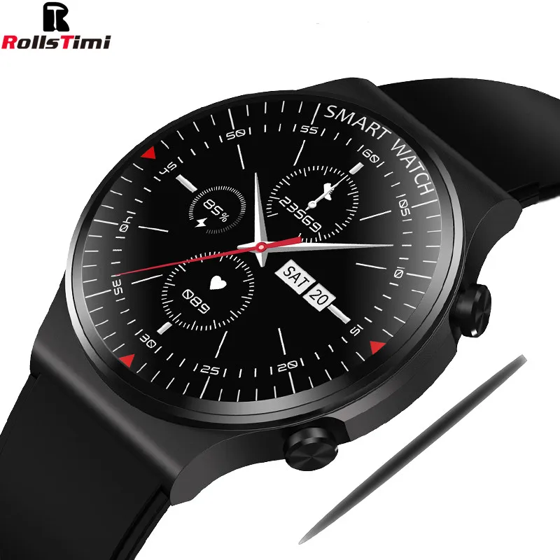 RT Smart Watch Men Full Touch Screen Sports Fitness Tracker IP67 Waterproof Bluetooth Call For Android ios Phone smartwatch
RT Smart Watch Men Full Touch Screen Sports Fitness Tracker IP67 Waterproof Bluetooth Call For Android ios Phone smartwatch