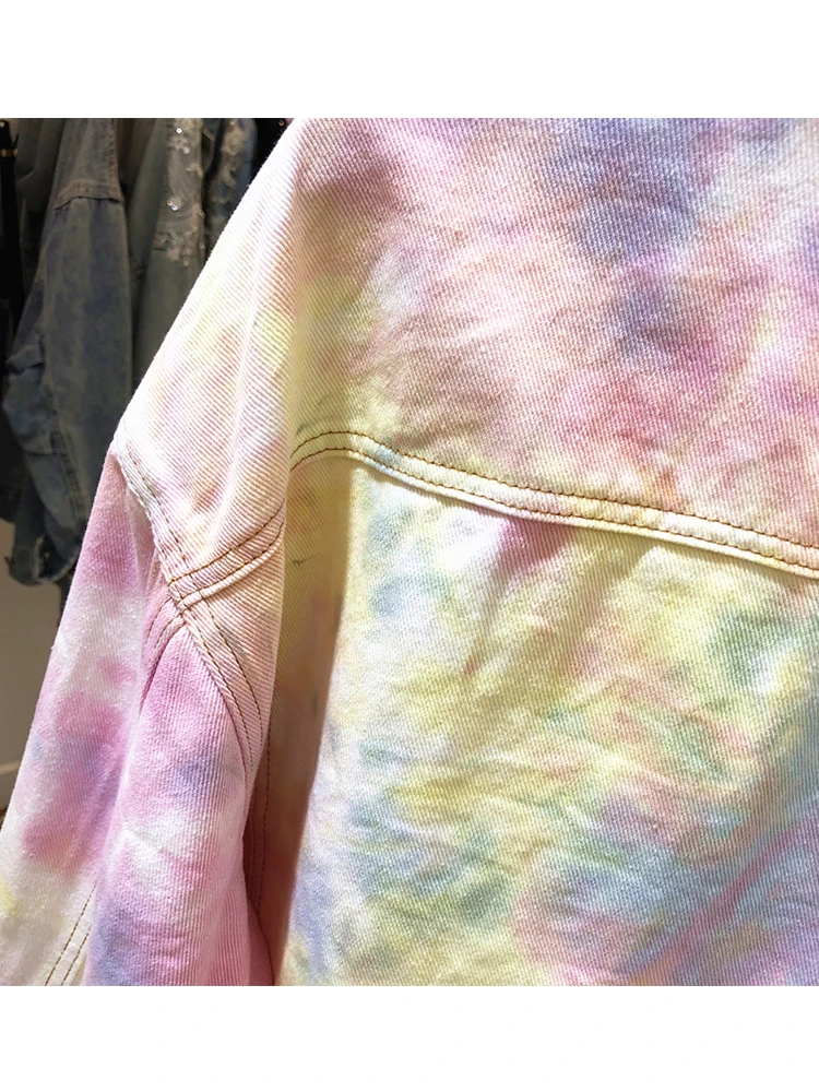Heavy Casual Craft Loose Iridescent Dyes Fall Women's Bomber Tops Jacket 2021 Women's Fall Fashion sequin jacket XL
Heavy Casual Craft Loose Iridescent Dyes Fall Women's Bomber Tops Jacket 2021 Women's Fall Fashion sequin jacket XL