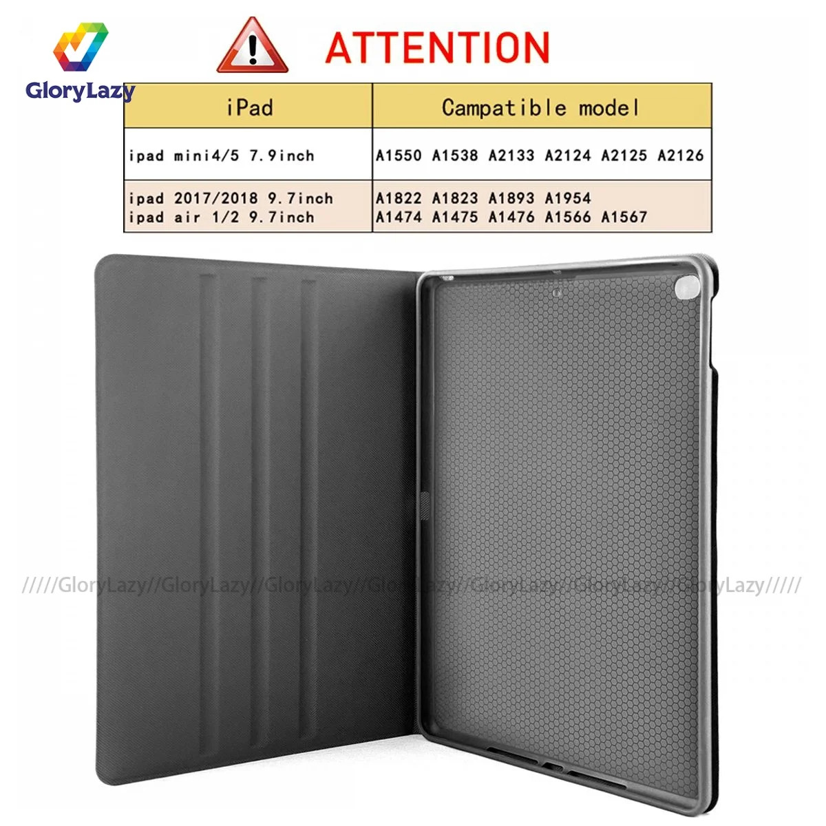 Casper Tablet Case Cover Universal TPU Magnetic Carrying Cover for Ipad