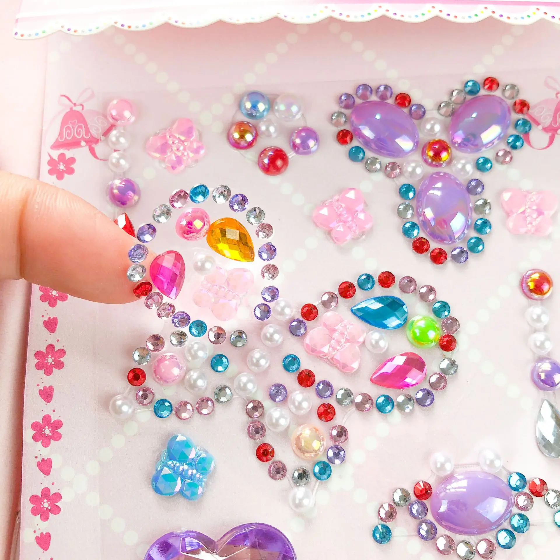 1 Sheet Heart Shape Diamond Sticker Rhinestones Acrylic Beads Scrapbooking Car Book Memo Decor Kids Toy DIY Art Craft
1 Sheet Heart Shape Diamond Sticker Rhinestones Acrylic Beads Scrapbooking Car Book Memo Decor Kids Toy DIY Art Craft