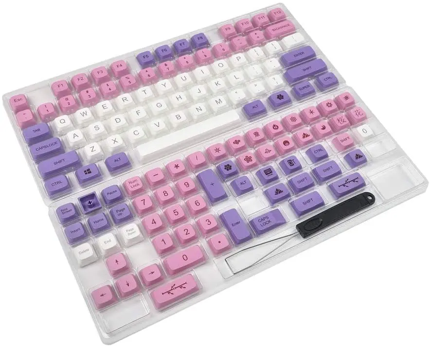 YMDK 134 клавиши Hana краска Sub ZDA, похожие на XDA колпачки клавиш PBT для телефона 104 87 61 Melody 96 KBD75 ID80 GK64 SP84
YMDK 134 клавиши Hana краска Sub ZDA, похожие на XDA колпачки клавиш PBT для телефона 104 87 61 Melody 96 KBD75 ID80 GK64 SP84