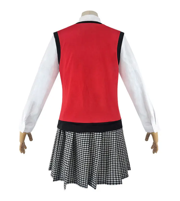 Anime Kakegurui Compulsive Gambler Midari Ikishima Cosplay Costume School Uniform (Vest+Shirt+Skirt) Dress JK Set for Women Girl
Anime Kakegurui Compulsive Gambler Midari Ikishima Cosplay Costume School Uniform (Vest+Shirt+Skirt) Dress JK Set for Women Girl
