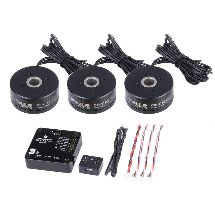 Iflight Ipower AlexMos 32 бит Расширенный BGC с GM3506 GM3506-130T бесщеточный мотор комбо набор для