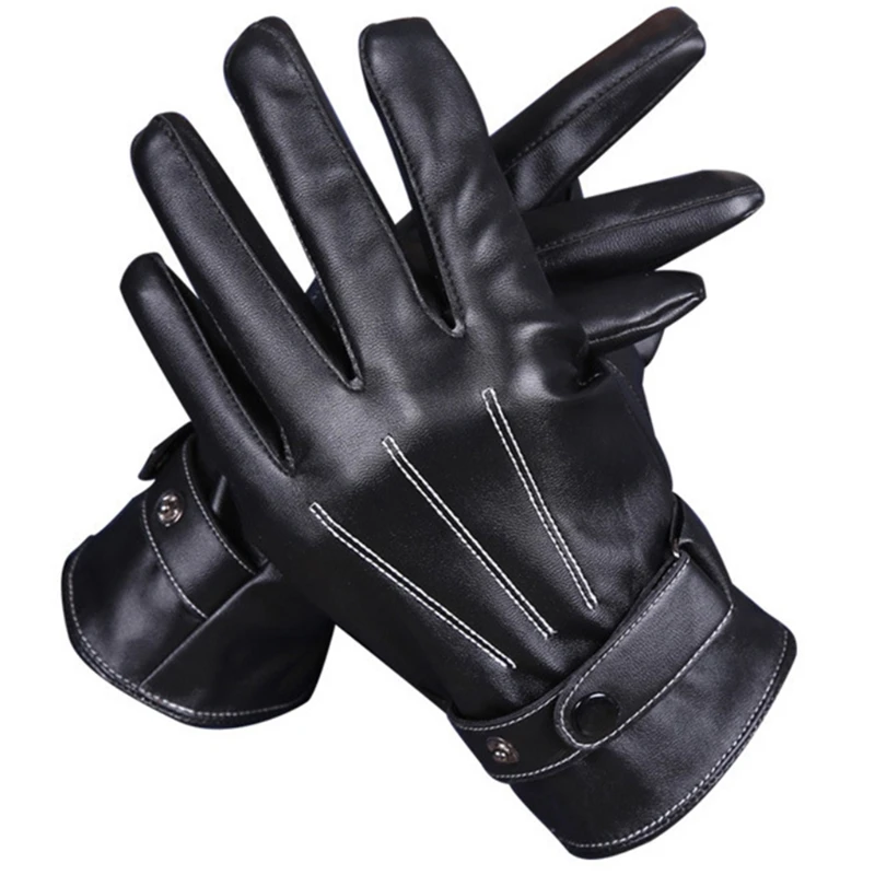 Winter Warm Gloves Waterproof Leather Full Finger Gloves Touchscreen Riding Driving Warm Gloves with Fleece Lining
Winter Warm Gloves Waterproof Leather Full Finger Gloves Touchscreen Riding Driving Warm Gloves with Fleece Lining