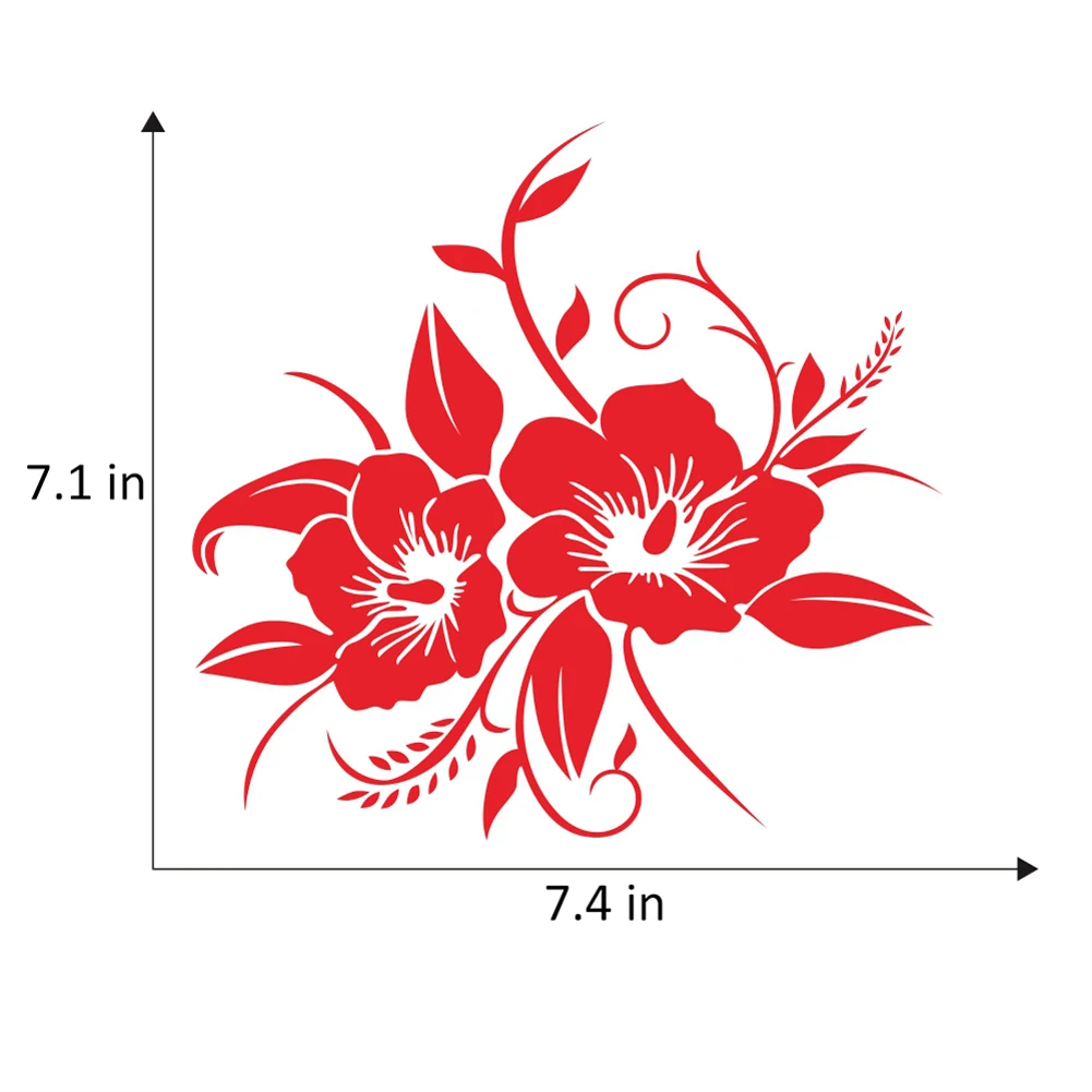 Car Styling Lovely Flowers Decorative Laminated 18.8x18cm Car Sticker Front Bumper Cover Scratches Decals Bumper Sticker
Car Styling Lovely Flowers Decorative Laminated 18.8x18cm Car Sticker Front Bumper Cover Scratches Decals Bumper Sticker
