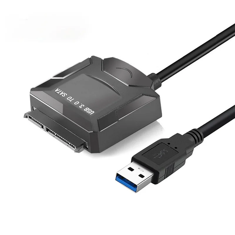 SATA To Usb3.0 Hard Disk Adapter Cable for External 2.5-inch/3.5-inch Hard Disk Data SATA Easy Drive Cable 0.4 M
SATA To Usb3.0 Hard Disk Adapter Cable for External 2.5-inch/3.5-inch Hard Disk Data SATA Easy Drive Cable 0.4 M