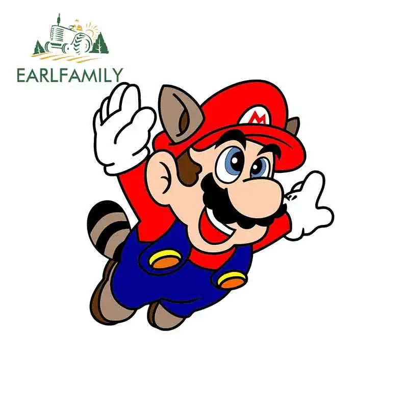 EARLFAMILY 13cm x 12.8cm for Super Mario Brothers Cartoon Anime Car Stickers Vinyl JDM Bumper Trunk Truck Graphics Fine Decal
EARLFAMILY 13cm x 12.8cm for Super Mario Brothers Cartoon Anime Car Stickers Vinyl JDM Bumper Trunk Truck Graphics Fine Decal