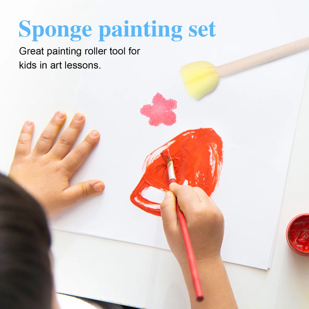 15Pcs Mini Flower Shaped Sponges Brush Set Kids Painting Tools Stippler Art Painting Early Education Graffiti Tools
15Pcs Mini Flower Shaped Sponges Brush Set Kids Painting Tools Stippler Art Painting Early Education Graffiti Tools
