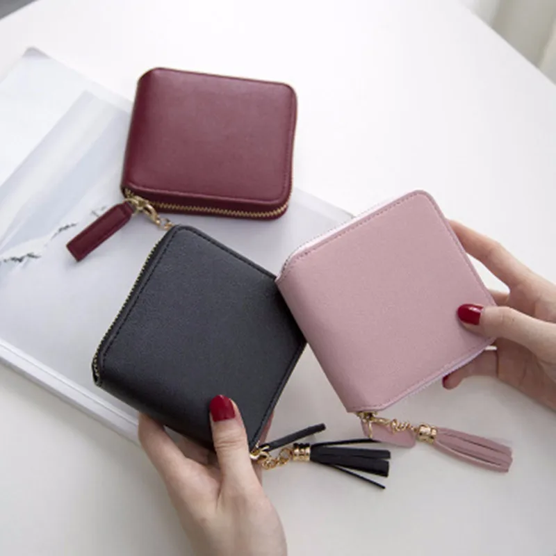 Hot Sale Wallet Short Wallet Pu Women's Purse Zipper&button Purse Red Small Wallet Coin Pocket Cartera Billetera
Hot Sale Wallet Short Wallet Pu Women's Purse Zipper&button Purse Red Small Wallet Coin Pocket Cartera Billetera