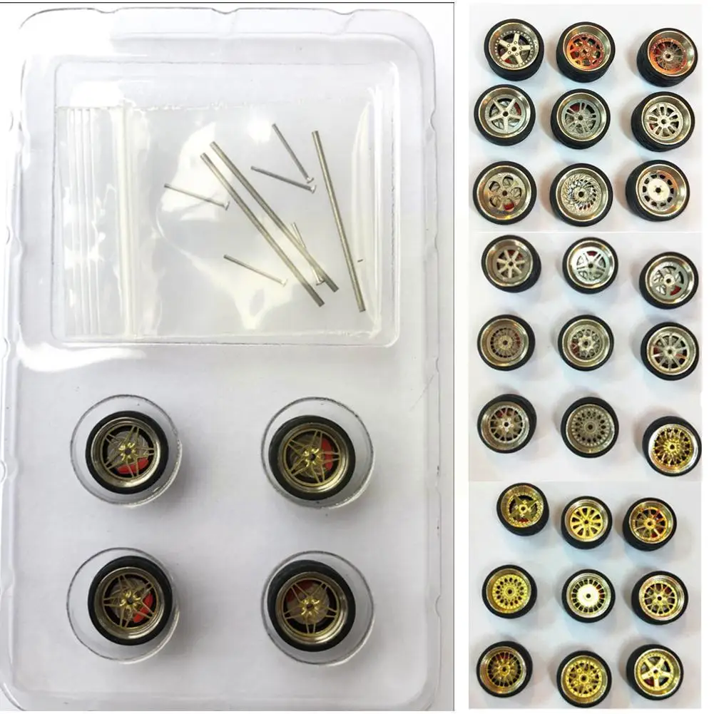 1:64 4 Model Modified Tires+3 Axles+5 End Caps Diecasts Accessories Rubber Wheel Of Vehicles Tire Change General Car Model Car
1:64 4 Model Modified Tires+3 Axles+5 End Caps Diecasts Accessories Rubber Wheel Of Vehicles Tire Change General Car Model Car