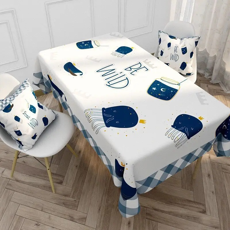 Waterproof Tablecloth Simple Pattern Cotton Linen Table Cloth Square Household Kitchen Outdoor Coffee Table Cover
Waterproof Tablecloth Simple Pattern Cotton Linen Table Cloth Square Household Kitchen Outdoor Coffee Table Cover
