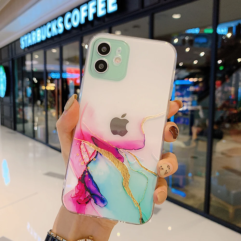 Watercolor Painting Phone Case for IPhone 12 11 Pro X XR Max Mini Clear Shockproof Cover for IPhone 8 7 Plus XS Max Coque Funda
Watercolor Painting Phone Case for IPhone 12 11 Pro X XR Max Mini Clear Shockproof Cover for IPhone 8 7 Plus XS Max Coque Funda
