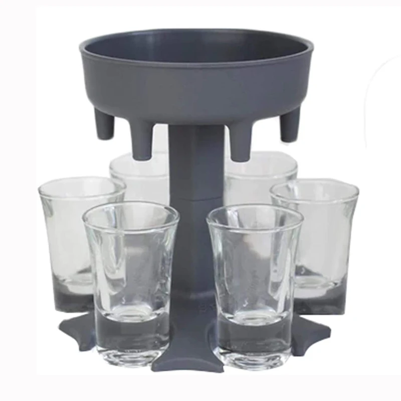 6 Shot Glass Dispenser and Holder/Carrier Liquor Dispenser Party Gifts Drinking Games
6 Shot Glass Dispenser and Holder/Carrier Liquor Dispenser Party Gifts Drinking Games