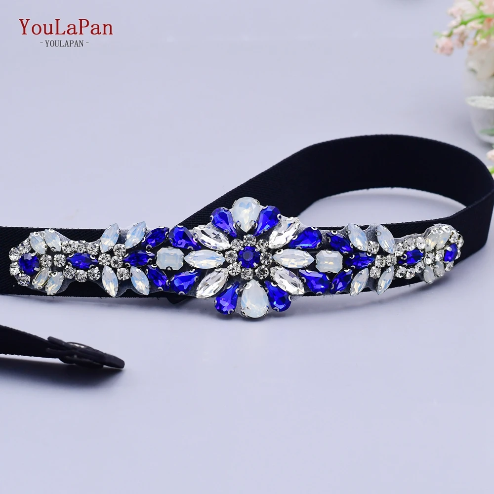 Youla Pan S424 Elastic Band Belt Royal Blue Crystal Belt Wedding Dress Sash Rhinestones Evening Gown Belts for Wedding
Youla Pan S424 Elastic Band Belt Royal Blue Crystal Belt Wedding Dress Sash Rhinestones Evening Gown Belts for Wedding
