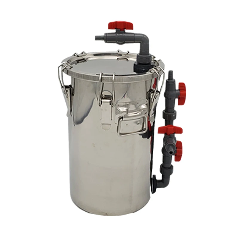 Aquarium Filter Stainless Steel SS304 Filter Turtle Shrimp Tank External Filter DIY Pre-filter Bucket Quick Connection 11L/17L
Aquarium Filter Stainless Steel SS304 Filter Turtle Shrimp Tank External Filter DIY Pre-filter Bucket Quick Connection 11L/17L