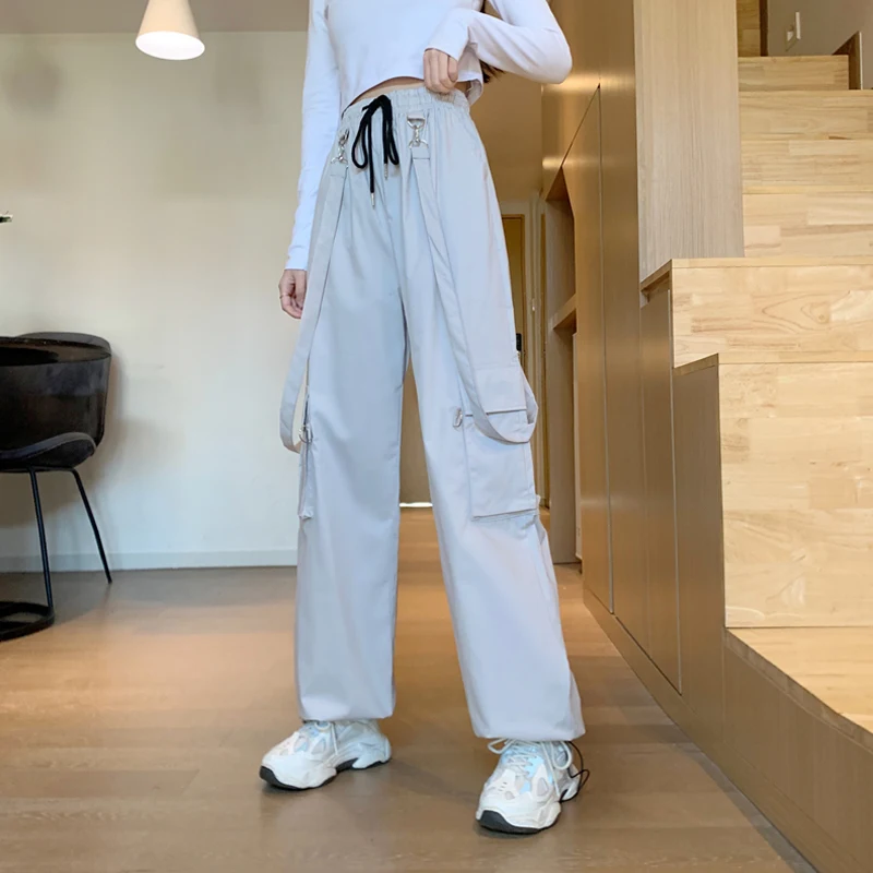 Gray Overalls for Women Ankle Banded Pants 2021 New Spring Versatile High Waist Slimming Casual Pants Chic Hong Kong Style Pants
Gray Overalls for Women Ankle Banded Pants 2021 New Spring Versatile High Waist Slimming Casual Pants Chic Hong Kong Style Pants