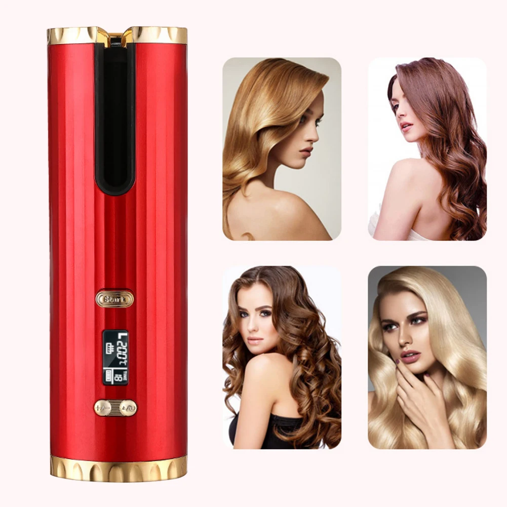 Ceramic Hair Curling Iron Salon Adjustable Temperature Multipurpose 360 Degree Rotating Home Quick Heating Cordless Automatic
Ceramic Hair Curling Iron Salon Adjustable Temperature Multipurpose 360 Degree Rotating Home Quick Heating Cordless Automatic