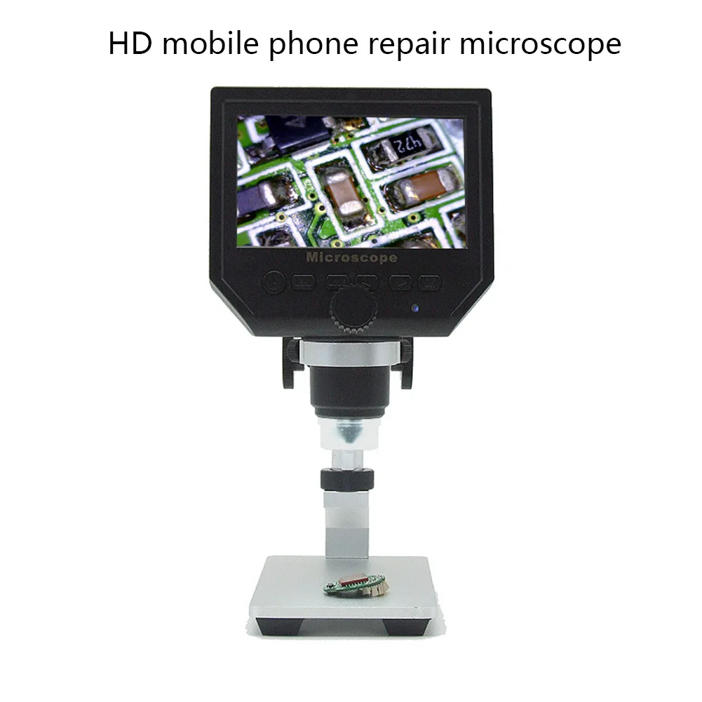 

600X USB Цифровые микроскопы Портативный 3.6MP 4,3 дюймовым HD монитором под управлением ЖК-дисплей Дисплей видео микроскоп для увеличительное сте...