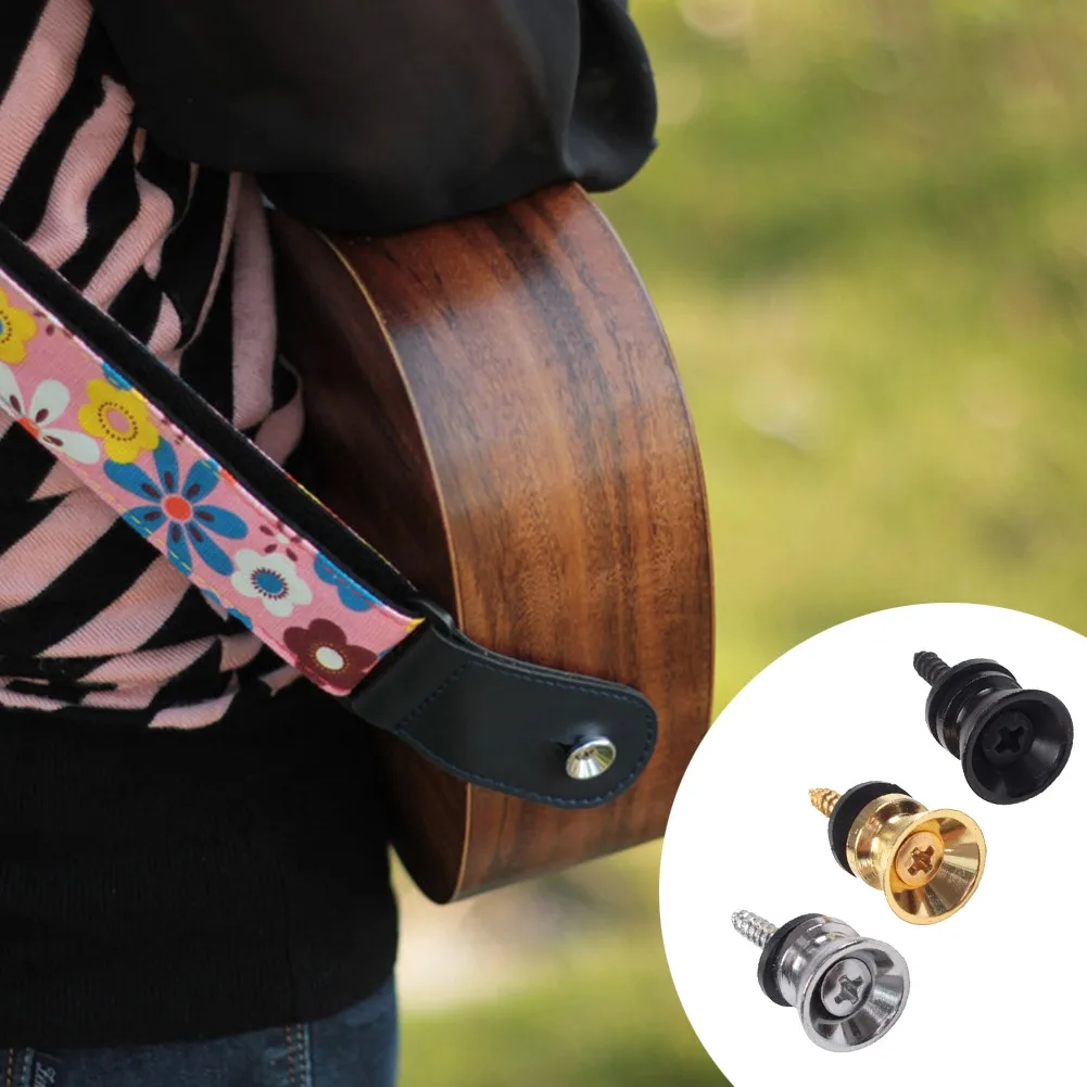 4-piece Guitar Strap Button Strap Lock Guitar Accessories Multiple Colors Easy To Install Convenient To Use Guitar Strap Button
4-piece Guitar Strap Button Strap Lock Guitar Accessories Multiple Colors Easy To Install Convenient To Use Guitar Strap Button