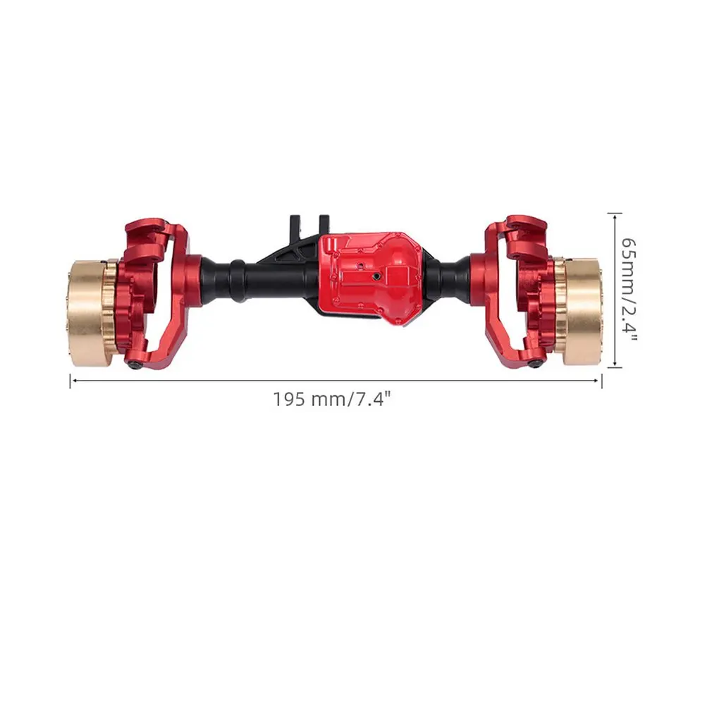 High Quality CNC Metal Alloy Front Rear Axle Housing Suitable For 1/10 TRX4 Remote Control Crawler Car Car Upgrade Parts
High Quality CNC Metal Alloy Front Rear Axle Housing Suitable For 1/10 TRX4 Remote Control Crawler Car Car Upgrade Parts