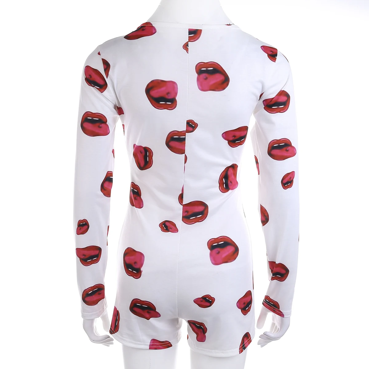 Sexy Women Deep V Neck Bodycon Sleepwear Jumpsuit Bodysuit Shorts Romper Bodysuit Leotard Long Sleeve Print Button Bodysuit New
Sexy Women Deep V Neck Bodycon Sleepwear Jumpsuit Bodysuit Shorts Romper Bodysuit Leotard Long Sleeve Print Button Bodysuit New