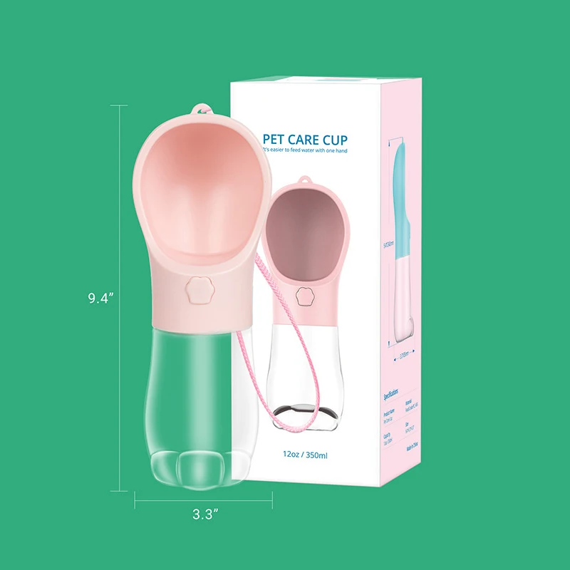 Portable Dog Water Bottle with Leak Proof Compact Puppy Water Dispenser Pet Supplies for Outdoor Walking Hiking LBE
Portable Dog Water Bottle with Leak Proof Compact Puppy Water Dispenser Pet Supplies for Outdoor Walking Hiking LBE