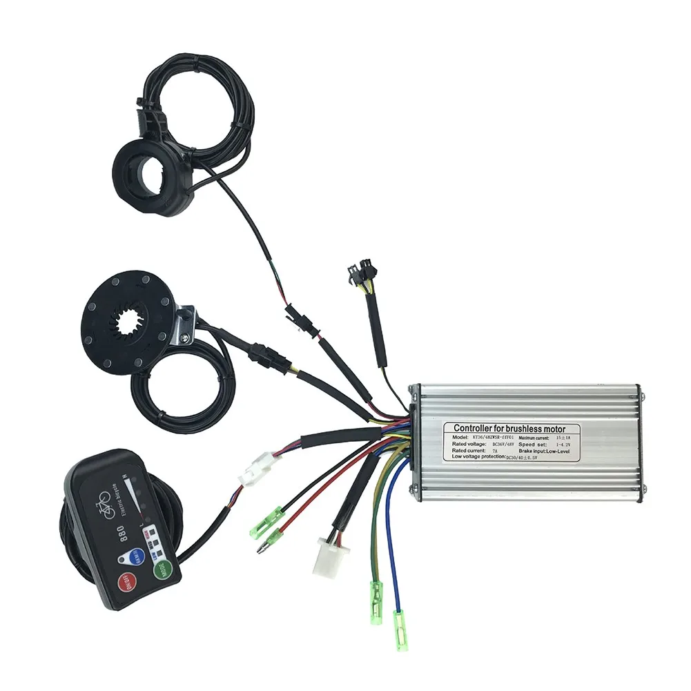E-Bike Motor KT 36V/48V 250W 15A SM Controller+LCD880 Instrument Display +8 Magnetic Point Boost Sensor+Thumb Throttle Set
E-Bike Motor KT 36V/48V 250W 15A SM Controller+LCD880 Instrument Display +8 Magnetic Point Boost Sensor+Thumb Throttle Set