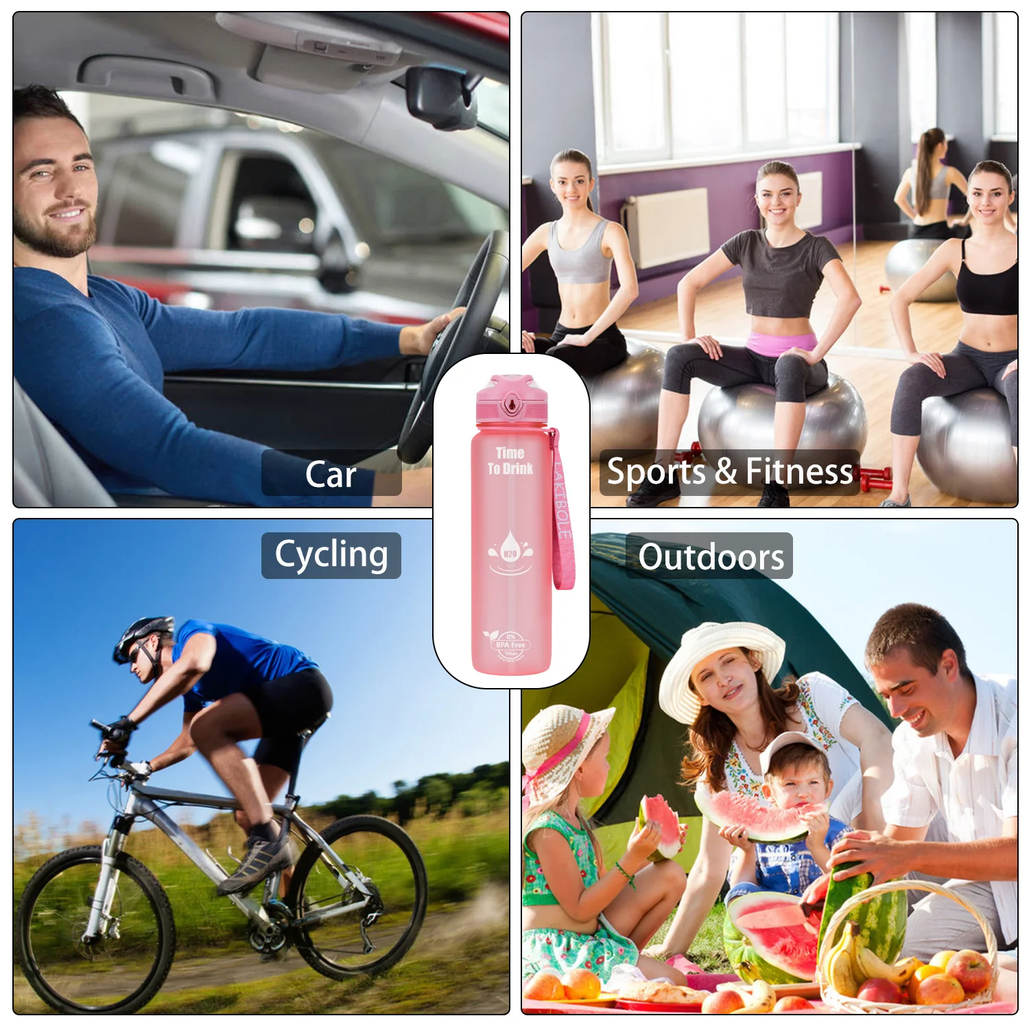 New Hot Fashion Sports Water Bottle 1000ml Water Cup Shaker Leakproof Outdoor Sport Mug Tritan Plastic Drinkware BPA Free
New Hot Fashion Sports Water Bottle 1000ml Water Cup Shaker Leakproof Outdoor Sport Mug Tritan Plastic Drinkware BPA Free