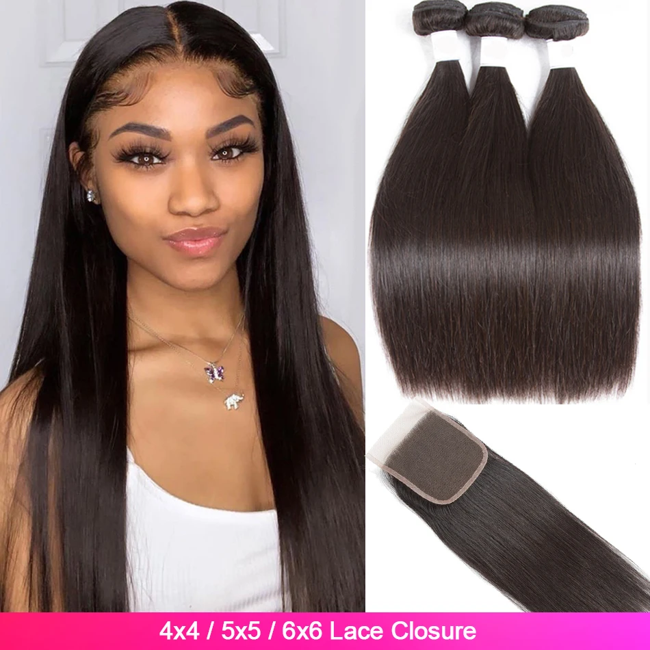 Straight Human Hair 3 Bundles With Closure Tuneful 4x4 Lace Closure With Bundles Tuneful 100% Brazilian Remy Hair Weave
Straight Human Hair 3 Bundles With Closure Tuneful 4x4 Lace Closure With Bundles Tuneful 100% Brazilian Remy Hair Weave
