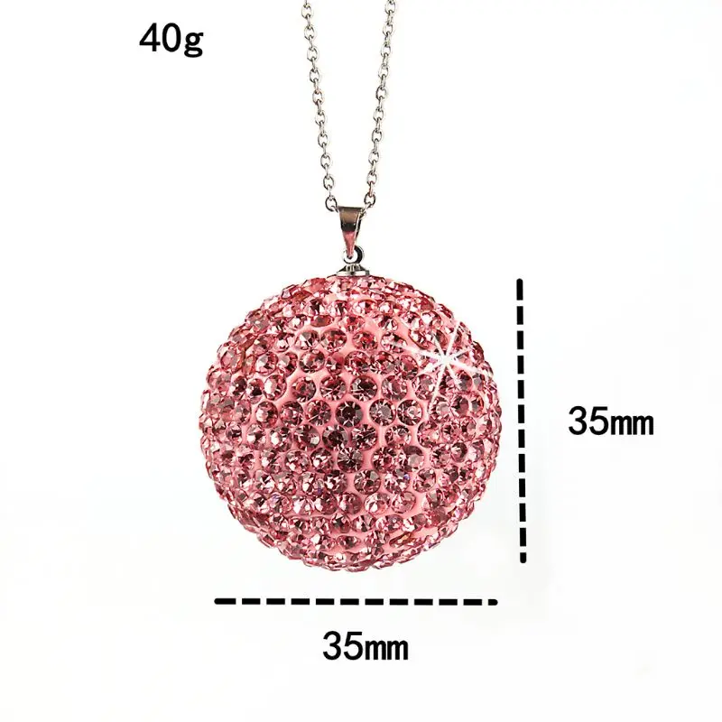 Car Auto Interior Pendants Rhinestone Ball Full Diamond Drilling Originality Fashion Cool Rearview Mirror Hanging Orname
Car Auto Interior Pendants Rhinestone Ball Full Diamond Drilling Originality Fashion Cool Rearview Mirror Hanging Orname