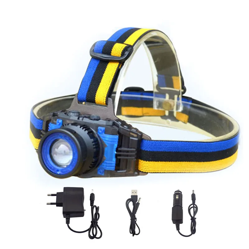 high power Q5 LED Headlamp Flashlight Rechargeable Zoomable Focus Frontale Head Lamp Torch Headlight for Fishing Camping Charger
high power Q5 LED Headlamp Flashlight Rechargeable Zoomable Focus Frontale Head Lamp Torch Headlight for Fishing Camping Charger