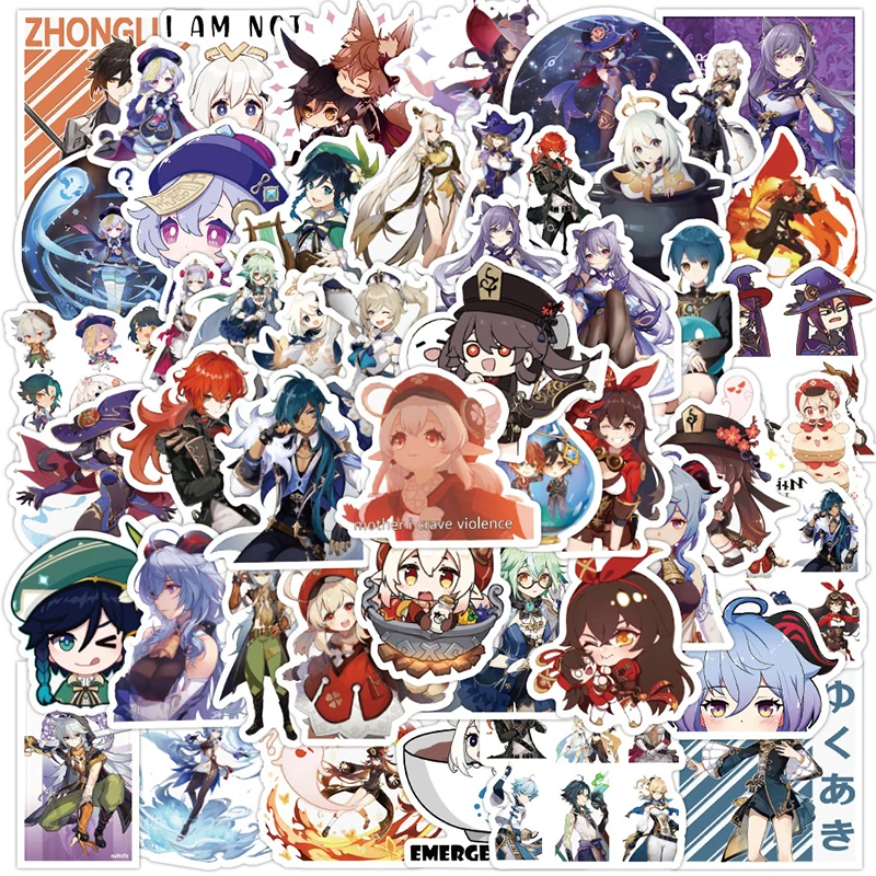 10/30/50Pcs Anime Game Genshin Impact Graffiti Waterproof Stickers Motorcycle Bicycle Helmet Motor Laptop Joke Kid Classic Toy
10/30/50Pcs Anime Game Genshin Impact Graffiti Waterproof Stickers Motorcycle Bicycle Helmet Motor Laptop Joke Kid Classic Toy
