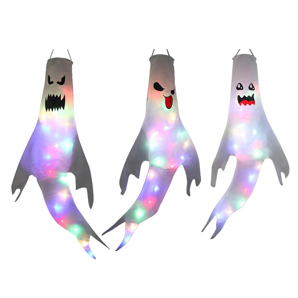 Glowing Ghost Horror Windsock Halloween Decorations Lights Props Garden Party Hanging Festival Ornament Home Decor
Glowing Ghost Horror Windsock Halloween Decorations Lights Props Garden Party Hanging Festival Ornament Home Decor