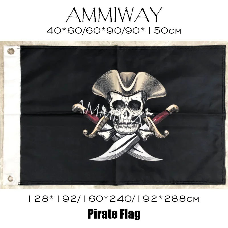 AMMIWAY двойной сломанный Череп и крест Crossbones сабли мечи мертвой мужской грудь