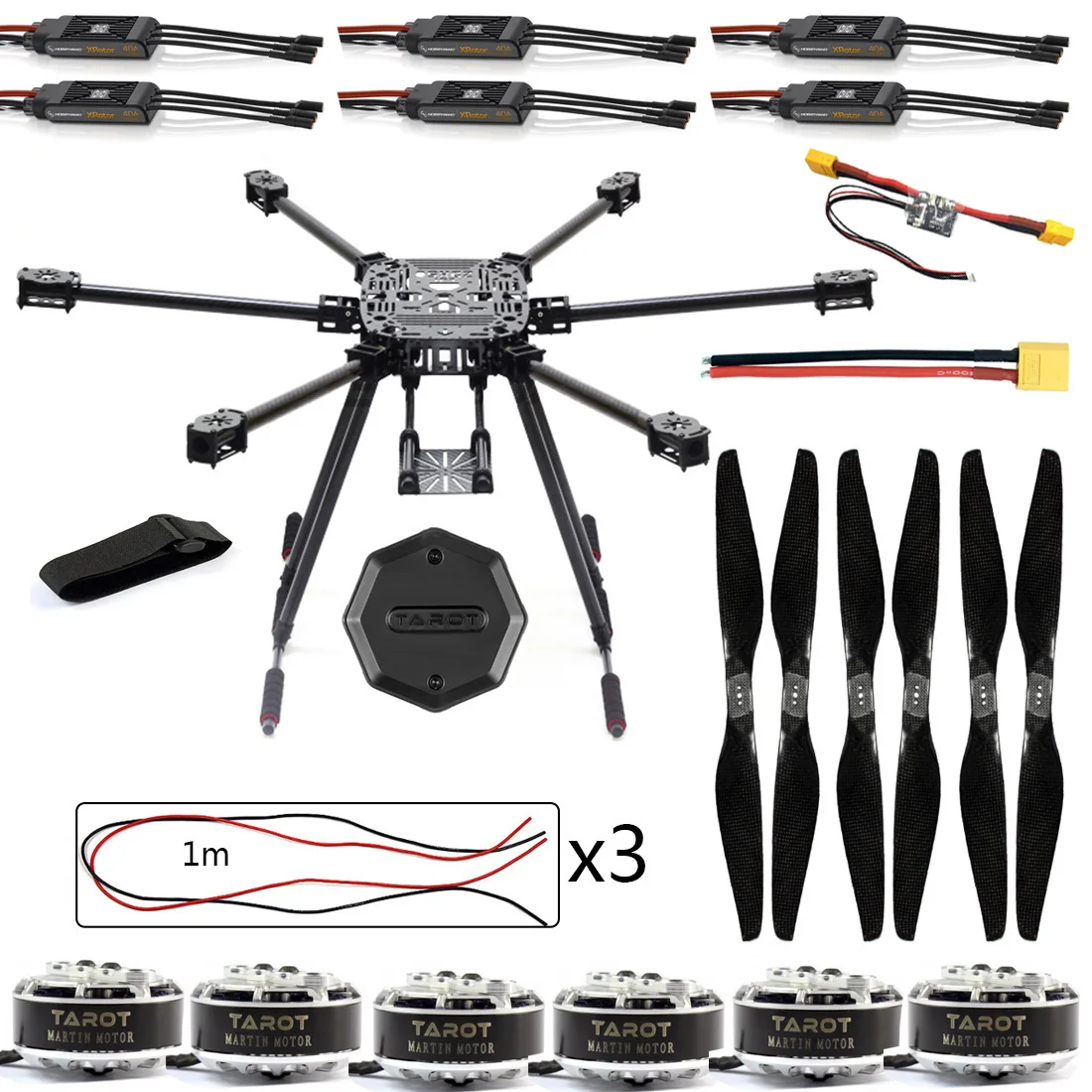 DIY ZD850 Frame Kit with Landing Gea 40A Brushless ESC Propellers XT60 Plug +Hub RC 6-axle Helicopter
DIY ZD850 Frame Kit with Landing Gea 40A Brushless ESC Propellers XT60 Plug +Hub RC 6-axle Helicopter