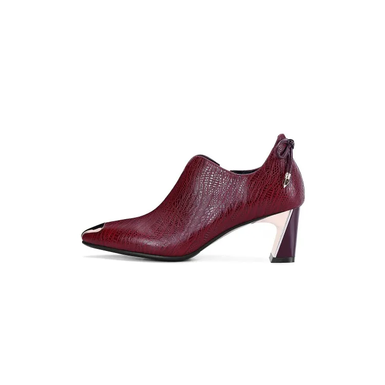 MLJUESE 2020 women pumps autumn spring soft cow leather pointed toe red color Metal decoration high heels lady shoes size 40
MLJUESE 2020 women pumps autumn spring soft cow leather pointed toe red color Metal decoration high heels lady shoes size 40