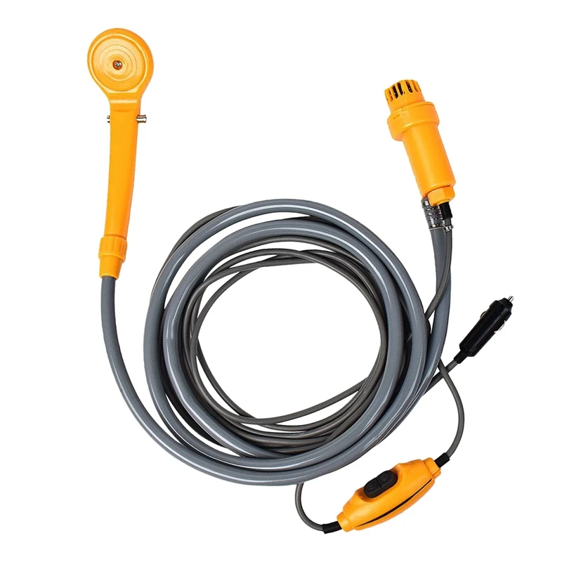 Portable Electric Shower Head Camping Water Pump for Boat Car Caravan Hiking Outdoor
Portable Electric Shower Head Camping Water Pump for Boat Car Caravan Hiking Outdoor