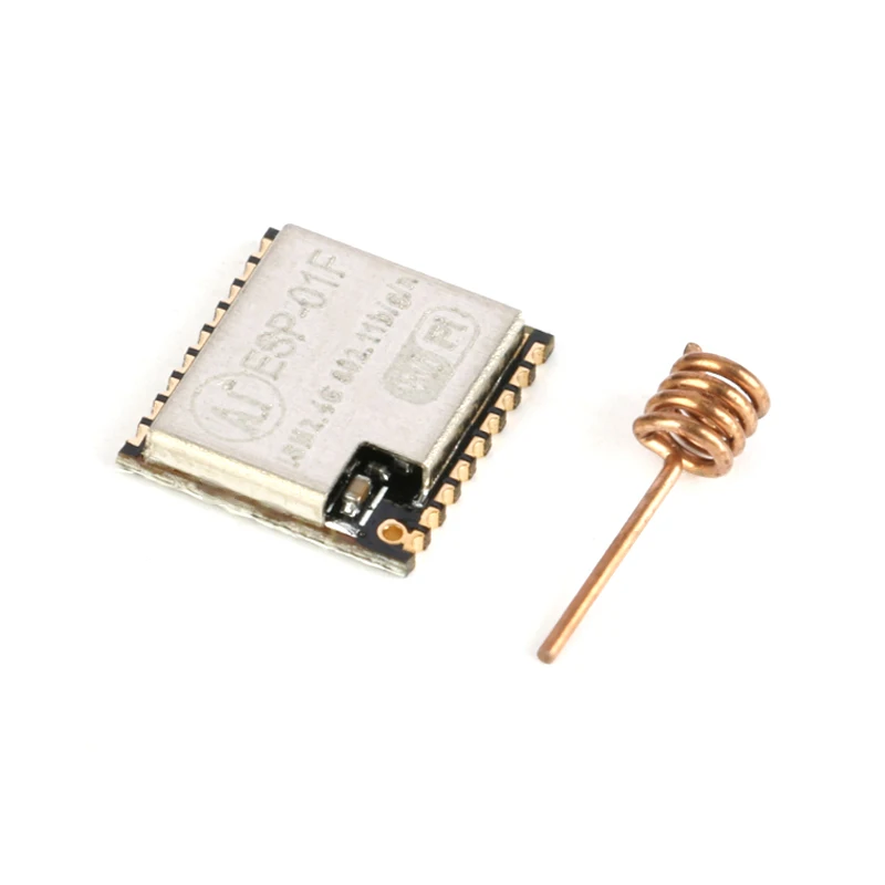 ESP-01F ESP8285 Serial Port WIFI Wireless Module 8Mbit with Antenna IOT ESP 01F
ESP-01F ESP8285 Serial Port WIFI Wireless Module 8Mbit with Antenna IOT ESP 01F