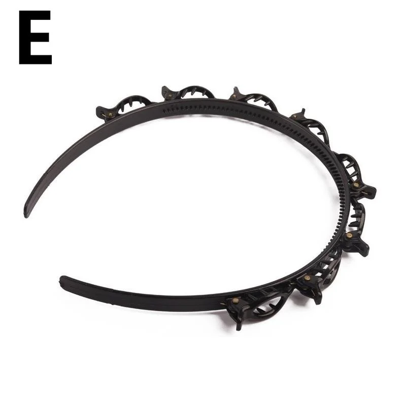 New Elegant Lightweight Female Resin Double Layer Bands Clip Knitting Headband Hairpins Hair Accessories
New Elegant Lightweight Female Resin Double Layer Bands Clip Knitting Headband Hairpins Hair Accessories