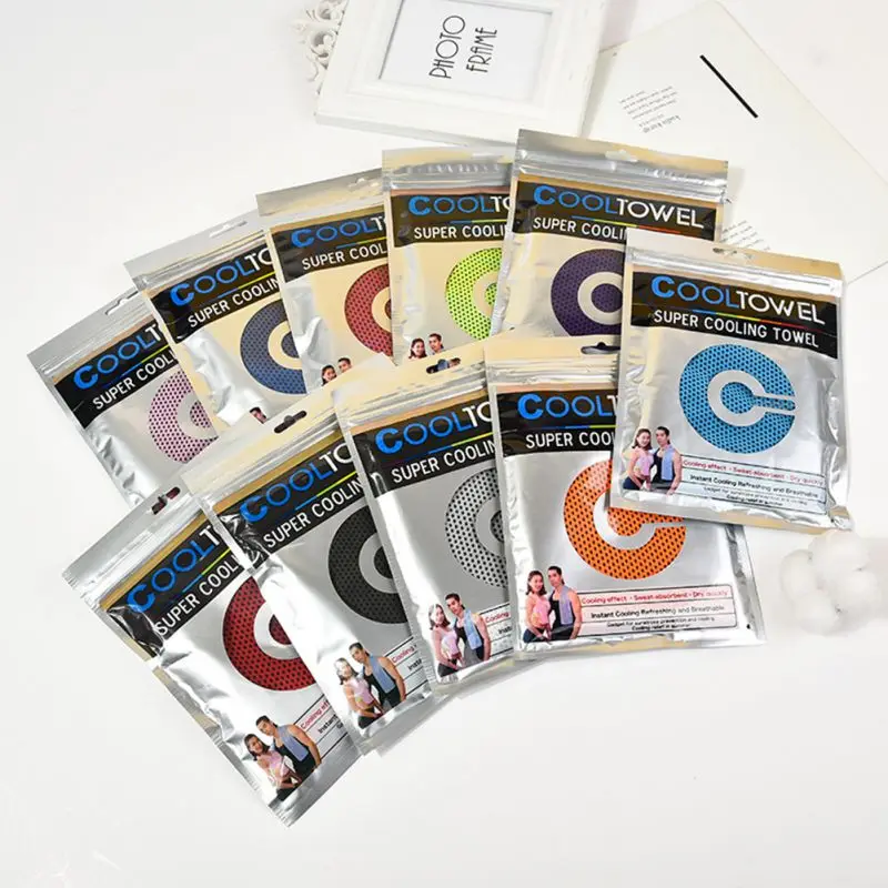 Outdoor Sport Ice Towel Rapid Cooling Microfiber Quick-Dry Ice Towels For Fitness Yoga Summer Enduring Instant Chill Towel 
Outdoor Sport Ice Towel Rapid Cooling Microfiber Quick-Dry Ice Towels For Fitness Yoga Summer Enduring Instant Chill Towel