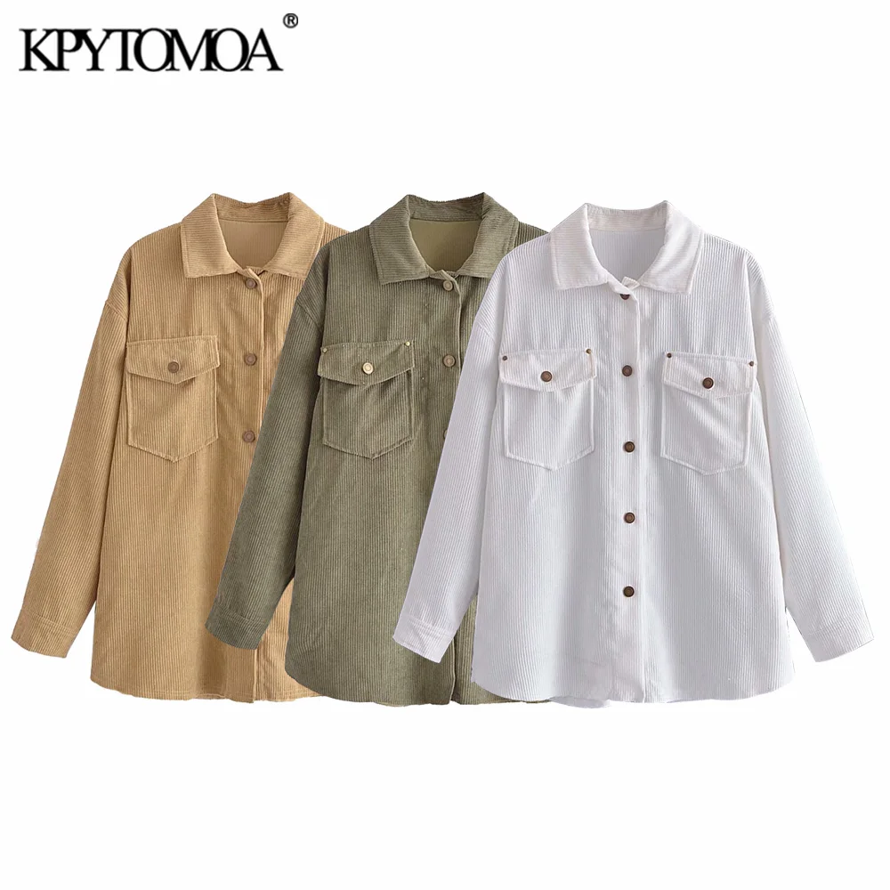 KPYTOMOA Women Fashion Frayed Trim Corduroy Oversized Jacket Coat Vintage Long Sleeve Pocket Female Outerwear Chic Overshirts
KPYTOMOA Women Fashion Frayed Trim Corduroy Oversized Jacket Coat Vintage Long Sleeve Pocket Female Outerwear Chic Overshirts